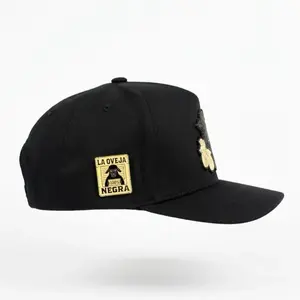 La Oveja Negra Hat Unique Streetwear Cap for Those Who Lead Not Follow Black Adjustable Snapback