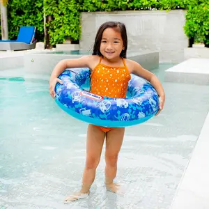 Little Tikes Pool Tube - 27" - kids swim tube in Blue Pattern