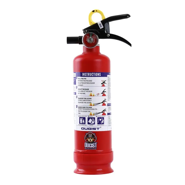 OUGIST 2.5 lb Professional ABC Dry Powder Fire Extinguisher with Quick Rease Handle – for Home, Car and Office Emergency