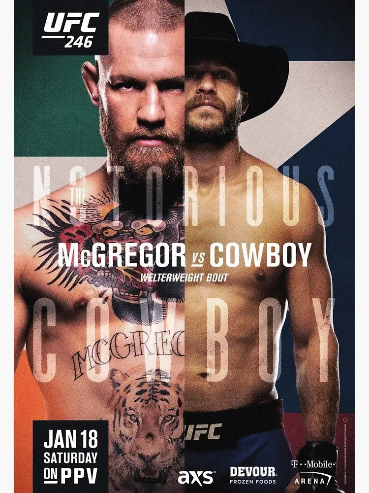 UFC 246 Sticker