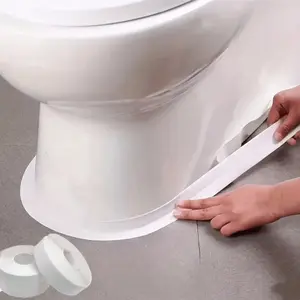 Waterproof Mold-Proof Toilet Seal Strip, Self-Adhesive Sealing Tape, Waterproof Caulk Tape for Kitchen & Bathroom, Decorative Gap Filler for Summer Use, Strong Adhesive Waterproof
