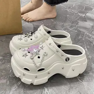 Citylife Y2K Girl Fashion Sandal Wedges shoes women summer sandals on platform high heels EVA materila fashion sandals