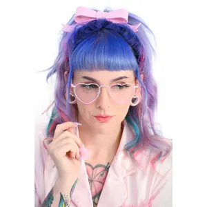 Venus Heart Glasses - Pink