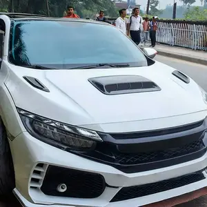 Car Air Flow Intake Hood Scoop Vent Bonnet Cover, Universal Car Exterior Accessories, Boost Exterior Style Car Stickers, Car Decals, Automotive Accessories