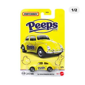 Matchbox - Volkswagen Beetle - Peeps for Easter Day - Easter Day Hunt Toy Model Car Diecast