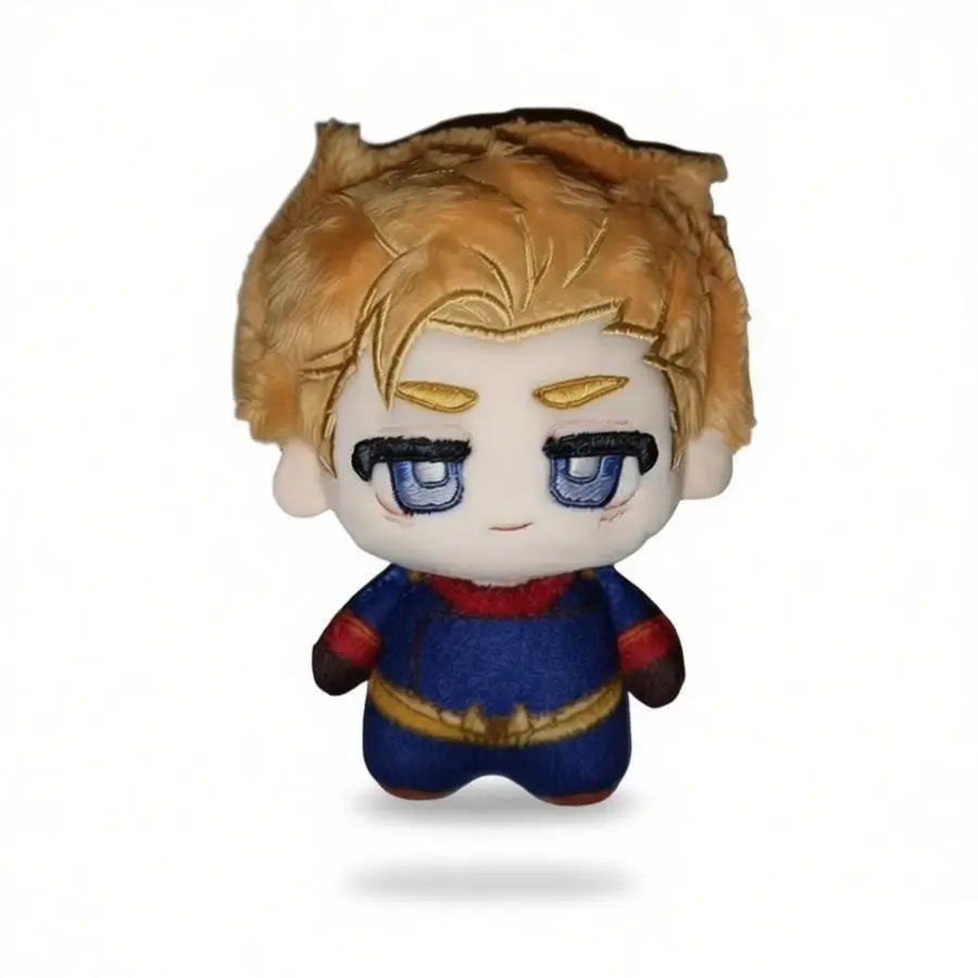10cm Height Homelander Stuffed Plush Doll - The Boys Anime & Manga Peripheral, Backpack Decorative Pendant, Christmas Gift Toy, A