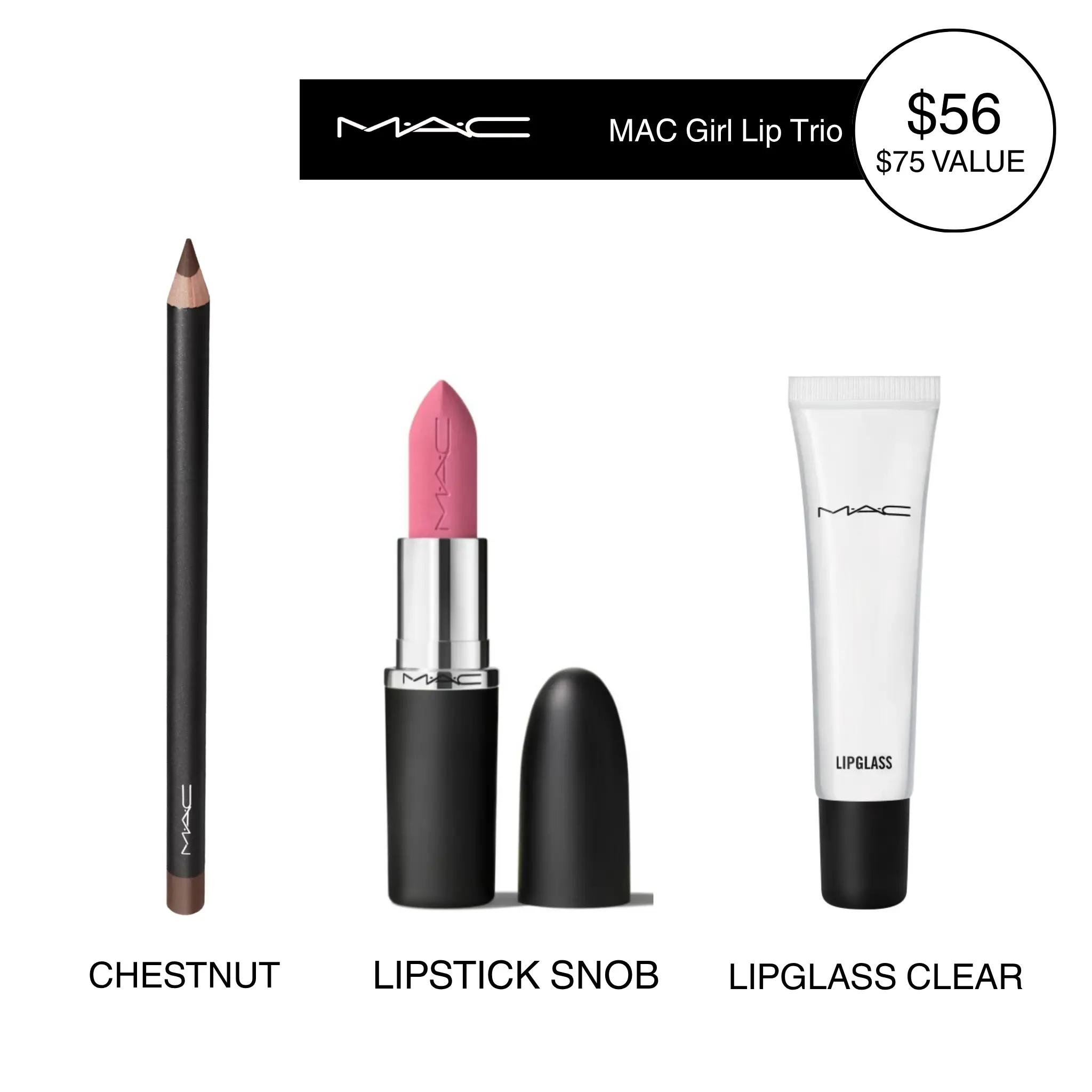 MAC Girl Lip Trio