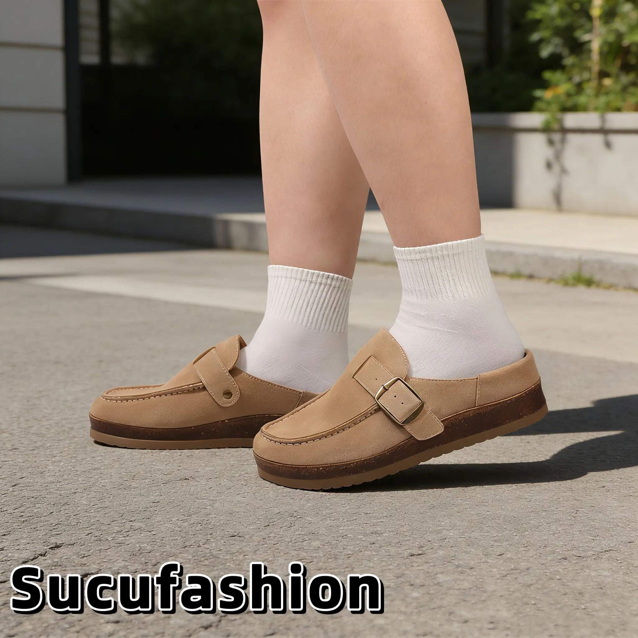 Sucufashion Lady's New One-Piece shoes Versatile Everyday Shoes Fashionable & Versatile Style