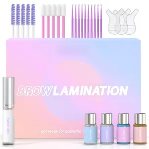 Brow Lamination Kit Professional Eyebrow Lamination Kit with Keratin Conditioning | Instant DIY Eye Brow Lift Kit for Fuller, Thicker, Beautiful Brows | Easy to Use & Long Lasting Results
