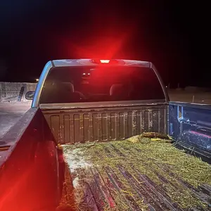Fit for 99-07 Silverado/Sierra 3D LED Bar Third Tail Brake Light Cargo Lamp Black for Chevy Silverado GMC Sierra Third Brake Light G-PLUS
