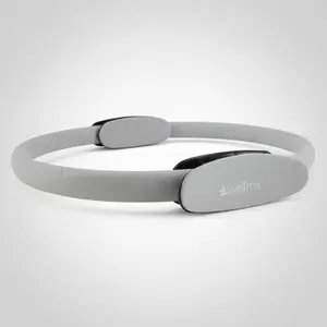 Wellrox Pilates Ring with Carrying Bag - 15 Inches Core Thigh & Arm Exerciser for Strength Training