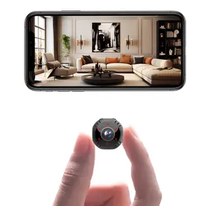 L30 Hidden Mini Security Camera, Wireless WiFi, Motion Detection, Infrared Night Vision, Nanny Cam for Home Use, Indoor Surveillance, Baby & Pet Monitor, Cloud Storage (Paid Service) + SD Card Recording (SD Card Not Included) Magnetic Rechargeable
