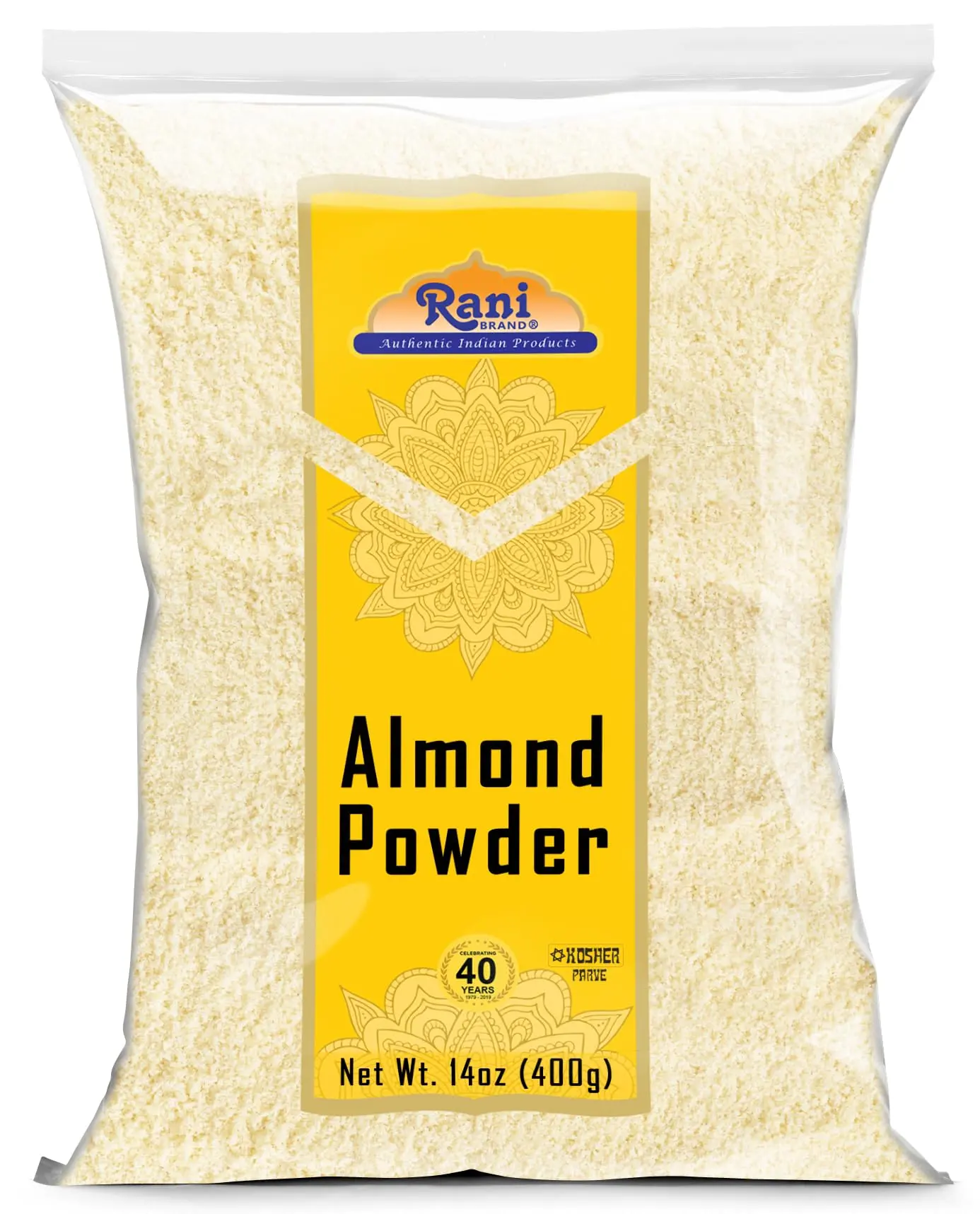 Rani Almonds Powder 14oz (400g) ~ All Natural | Gluten Friendly | NON-GMO | Kosher | Vegan | Product of USA