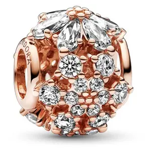 Pandora Sparkling Herbarium Cluster Round Charm 782383C01