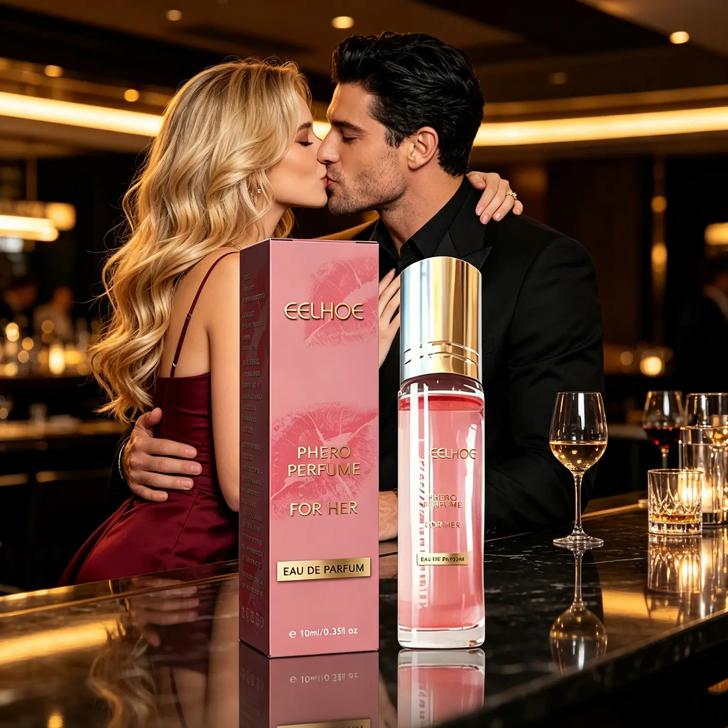Women's Pheromone Perfume, Infused with Exclusive Pheromone Attraction Formula, Extra Long Lasting All-Day Wear, Spellbinding Fruity Floral Woody Musk Scent, Specially Designed for Her, Make Him Irresistibly Addicted to You, Share a Wild &  \10m\0.35oz