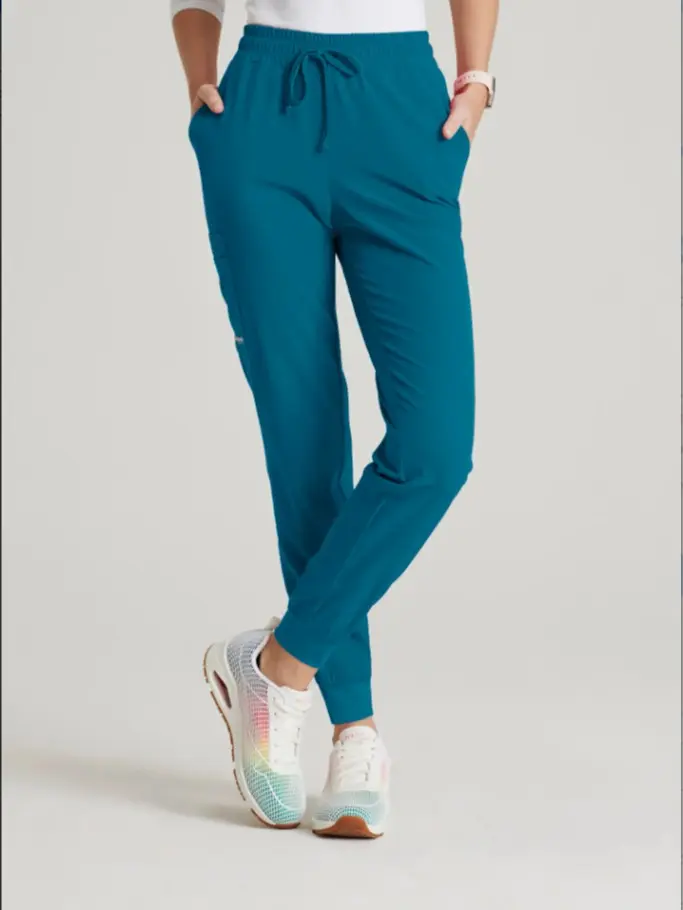 Barco Theory Women's 4-Pocket STRETCH Cargo Jogger Scrub Pants