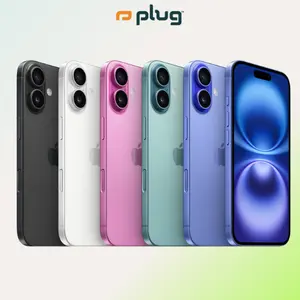 Refurbished iPhone 16 Plus (Unlocked) - Acceptable Condition with 1-Year Warranty by Plug