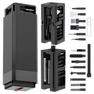 32-in-1 Digital Cleaning Kit, Multifunctional Phone Cleaning Kit, Screen Cleaner, Port Cleaning Brushes, Keycap Puller, Phone Maintenance and Cleaning Tools, Camera