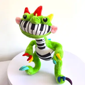 9.84in Cute Yarnaby Plush Poppy Playtime Piano Dragon Stuffed Toy Collectible Gift cute girly gifts stuffed animals plushies dolls girl toy