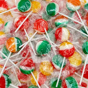 Fruit Lollipops | 2 Pound Box - Approx. 80 Count | Assorted Flavors Hard Candy | Individually Wrapped Halloween Candy | Fruit Suckers for Kids' Celebrations & Party Favors
