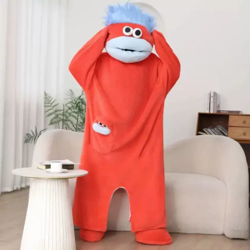 Red Big Mouth Jumpsuit