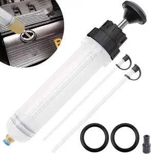 200CC Fluid Extractor, Oil Extractor/Oil Syringe, Fluid Syringe Pump Manual Suction Vacuum Fuel Car Transfer