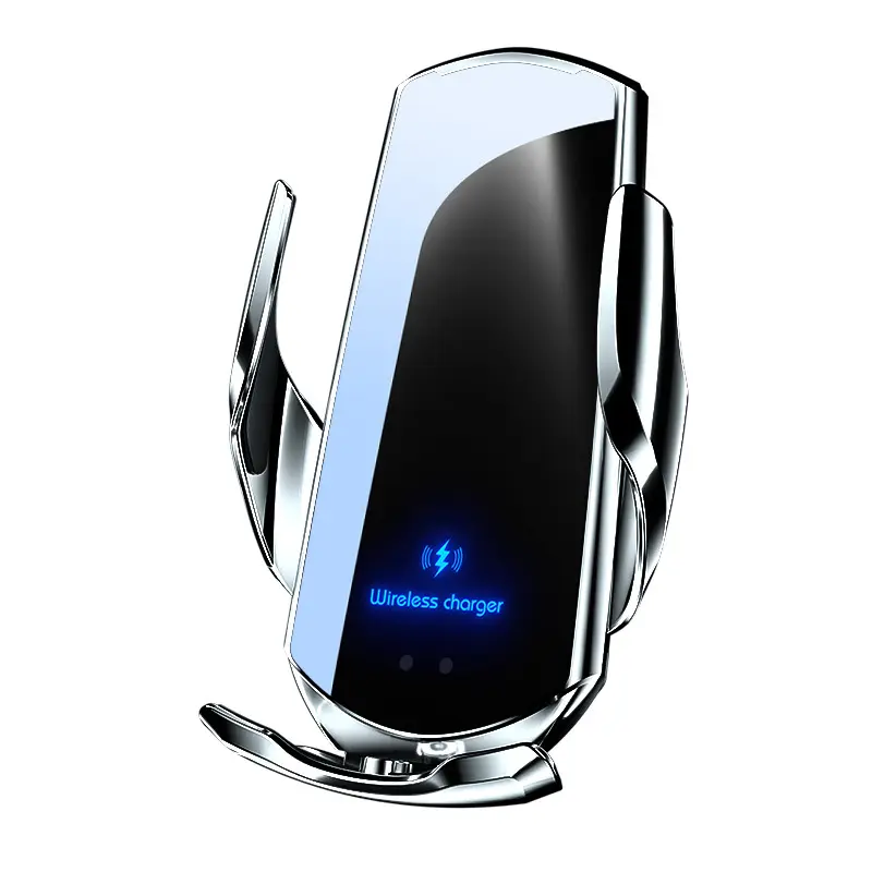 Q3 Smart Sensor Car Phone Wireless Charger Wireless Mobile Charger 15W Fast Charging, Auto-Clamping Car Phone Holder, Air Vent Phone Holder, Enhance Your Driving Experience, Car Gadgets