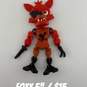 3d Printed Flexi Foxy 5”
