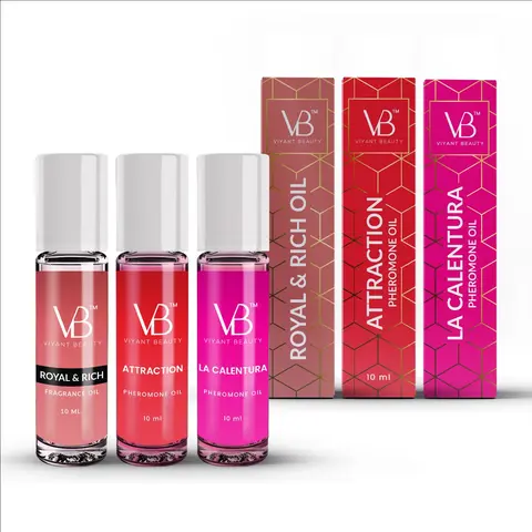 VB VIRAL ROLL ON OIL TRIO : RICH & ROYAL , ATTRACTION , LA CALENTURA