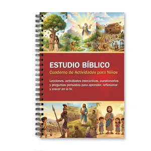 Prycken  ESTUDIO BÍBLICO Cuaderno de Actividades para Niños  Lecciones, actividades interactivas, cuestionarios y preguntas diseñadas para aprender, reflexionar y crecer en la fe.Ideal para niños cristianos |Homeschool | Educación en casa tiktokshopspring