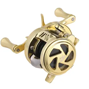 KML Critical Hit PRO BFS/Micro Baitcasting Reel for Stream Fishing, Suitable for Minnows and Whitebaits, CNC Magnetic Brake Lure Reel for Fresh and Saltwater Fishing