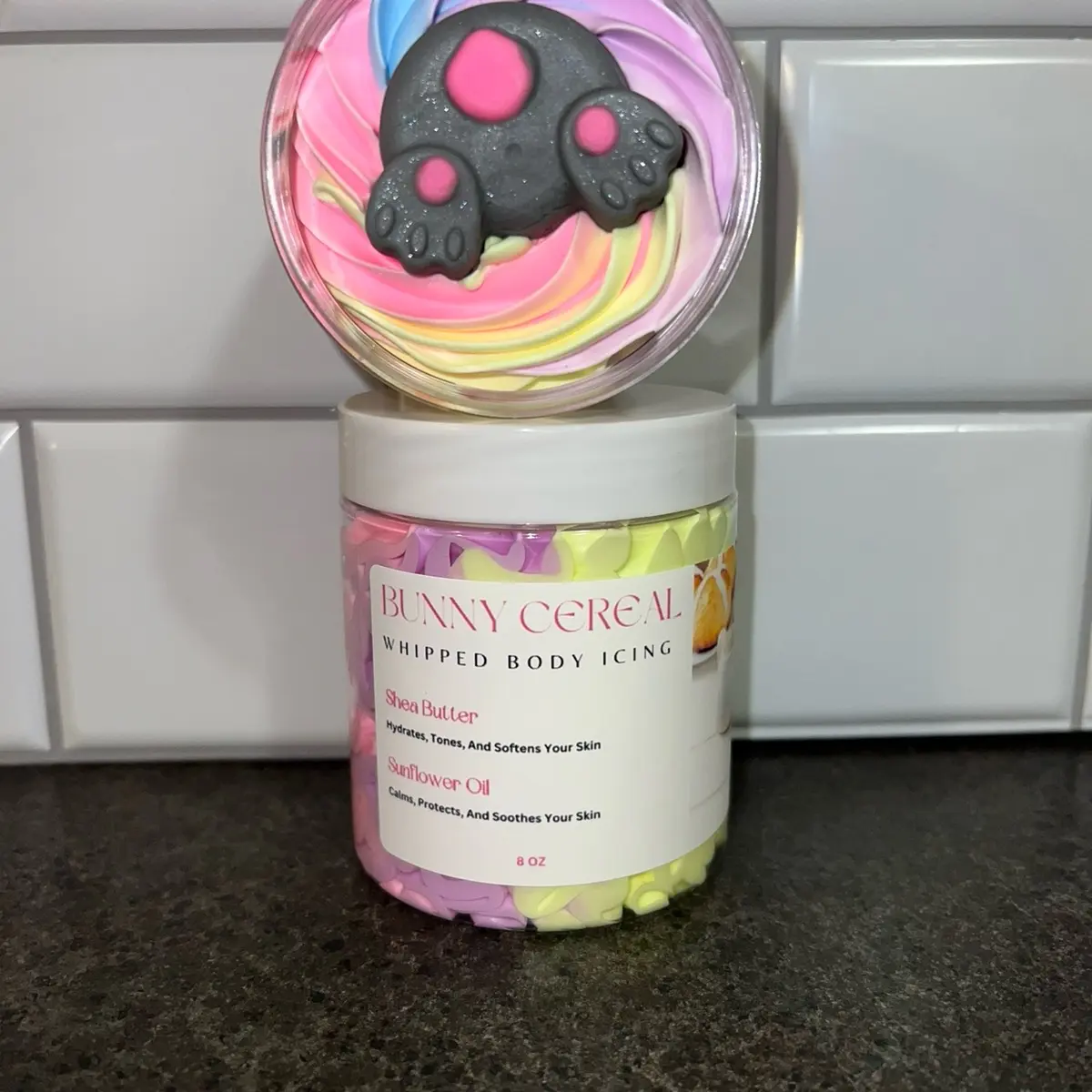 BUNNY CEREAL BODY ICING body butter whipped