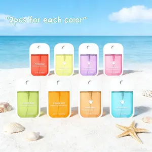 Portable Moisturizing Hand Sanitizer Gel, 8 Fragrances Available, Pocket-Sized for Outdoor Use, Instant Clean & Scented, 2pcs Pack