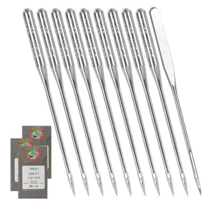 30Pcs Embroidery Needles for Brother Size 90/14 130/705H HAx1 Embroidery Machine Needles Sewing Needles for Brother Embroidery Machine (3 Pack of 10 Needles)