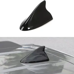 Universal Car Shark Fin Antenna Roof Cover Overlay Trim, Automotive Vehicle Car Accessories for Exterior Decoration Truck