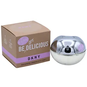 DKNY Women's 100% Delicious EDP Spray (3.3/3.4 fl oz) - Blackcurrant & Solar Floral Scent, Unapologetic, New in Box, Blackcurrant Women's Fragrance