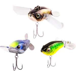 3 Pieces Topwater Fishing Lur es, 2026 New Wasp Crawl Bait, Suitable for Bass Walleye Pike Freshwater and Saltwater Fishin baits and lures fishhooks