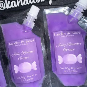 Homemade Squeeze Wax in a variety of scents