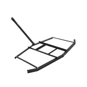 Fathersdaygift VEVOR Drag Harrow, 74 Width Tow Behind Drag Harrow, Q235 Steel Driveway Grader with Adjustable Bars Pin Hitch, Support up to 50 lbs, Tractor Driveway Harrow for ATVs, UTVs, Garden Lawn Tractorsdealsforyoudays