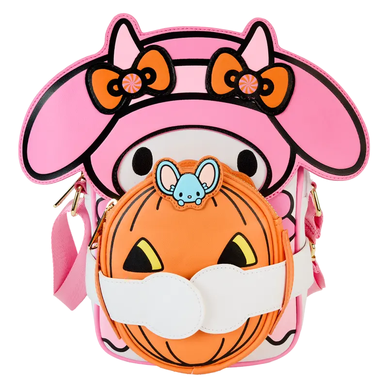 Loungefly My Melody Pumpkin Crossbuddies Cosplay Bag