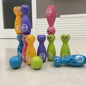 Fun Engaging Bowling Toy Set for Kids, Indoor Sports & Parent-Child Interactive Game, Cartoon Bowling Balls to Enhance Hand-Eye Coordination