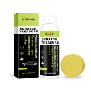 Homonth Car Scratch Repair Coating Paste 128g Quick Fix for Minor Scratches & Scuffs Gentle Non-Toxic Car Maintenance Solution scratch repair wax premium car scratch remover kit Liquid Plastic & Leather Restorer auto detailer