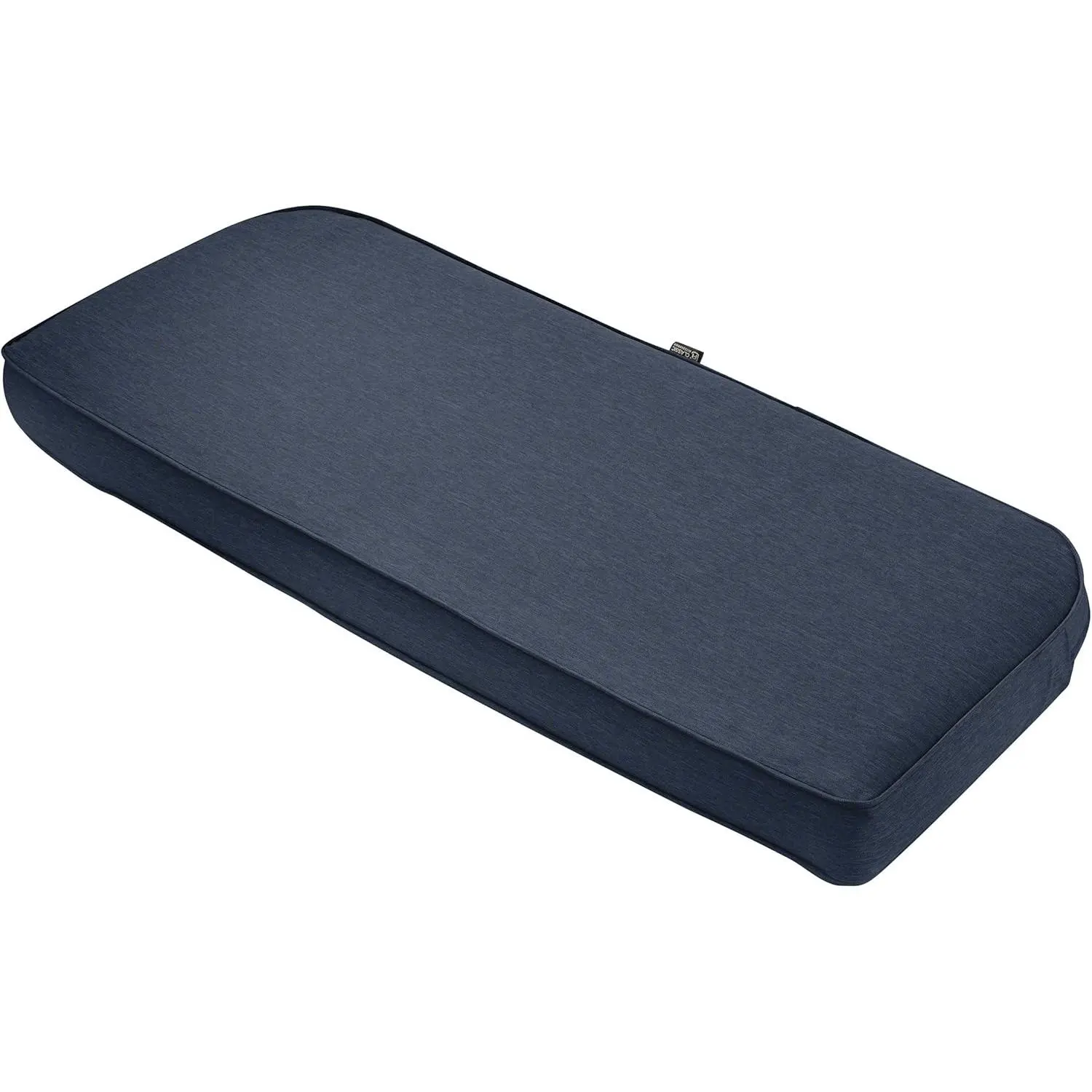 Classic Accessories Montlake Outdoor Seating Bench Cushion, Heather Indigo