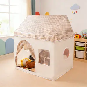 Kids' Toy Castle | Floral Play Tent | Secret Base & Sleep Tent | Outdoor Beach Toy | Unisex Holiday & Xmas/Halloween Gift | No Accessories