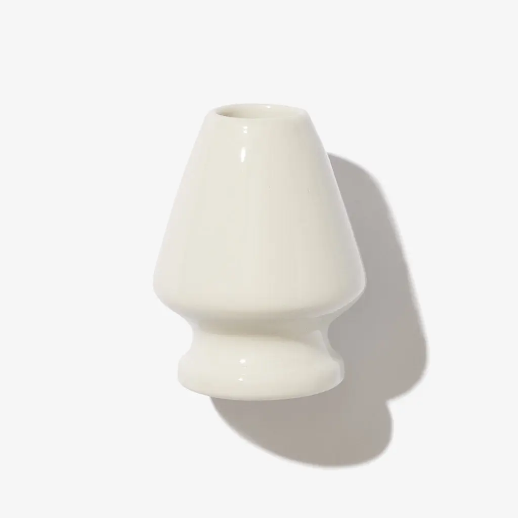 White Ceramic Whisk Stand