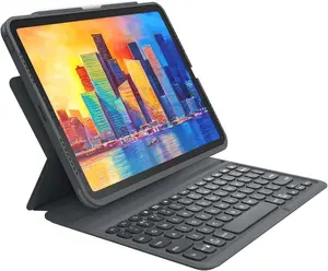 ZAGG Pro Keys Detachable Case and Wireless Keyboard for Apple iPad Air 10.9  Multi-Device Bluetooth Pairing  Backlit Laptop-Style Keys  Apple Pencil Holder  6.6ft Drop Protection  Lightweight Design