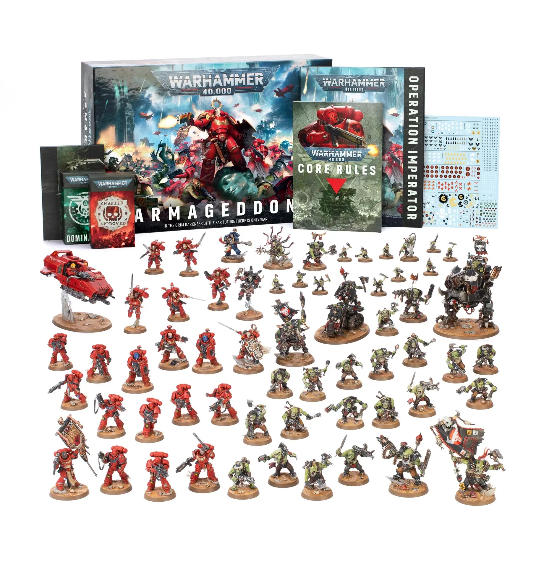Warhammer 40k Armageddon 11th Edition Launch Box Orks Blood Angels