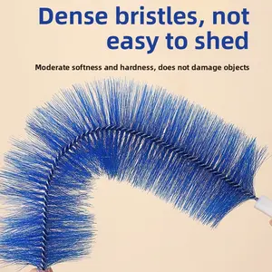 Cobweb Duster with Extra Long Duster Head, Bendable Cleaning Dusters for Removing Cobwebs, Dust, Spider Webs from Ceilings, Corners, Home & RV