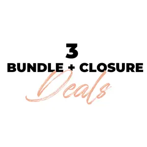 Lust Hair Collection 3 Bundle + 5x5 HD Lace Closure Deals