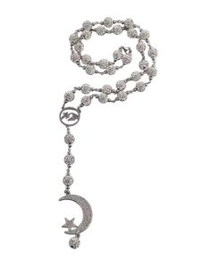 Arabic Rhinestone & Pearl Tasbih